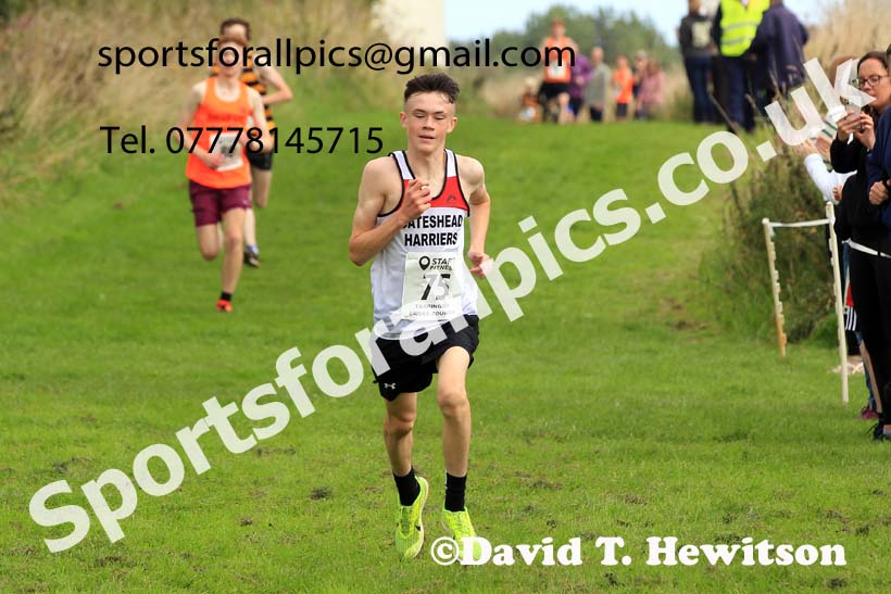 Mens and Womens under-17s, Farringdon Cross Country Relays, Sunderland.  Photo: David T. Hewitson/Sports for All Pics